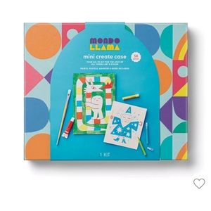 Mondo Llama 58pc Art Set In Carry Case